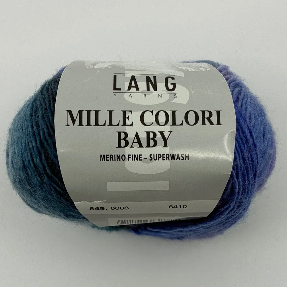 Lang Yarns skein ball Mille Colori Baby Merino Fine Superwash 845.0088